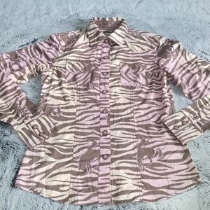 Cruel Girl western button front size medium